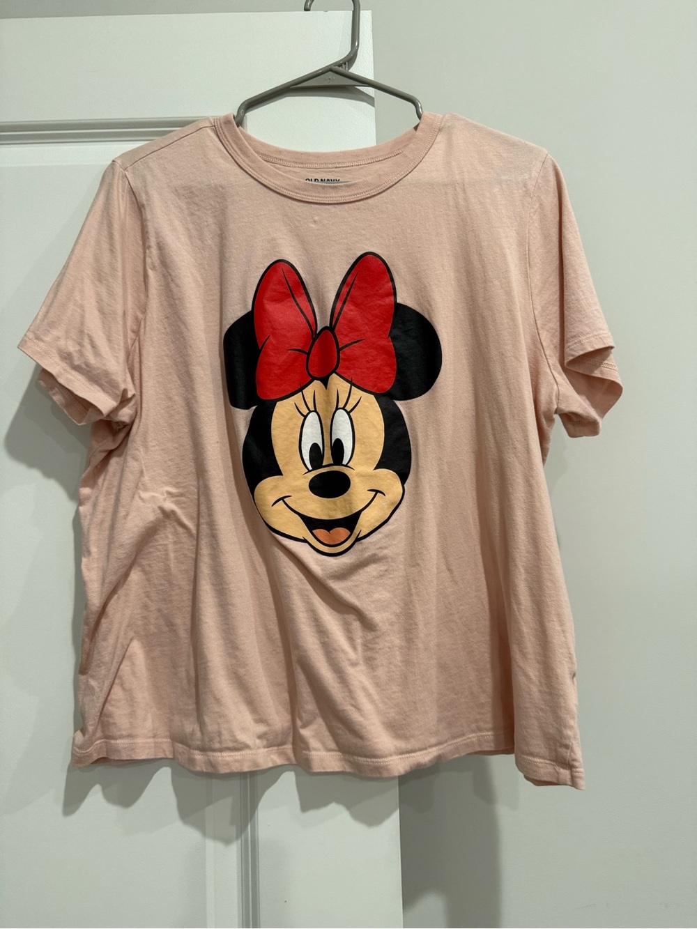 Pink Minnie Mouse Graphic Tee